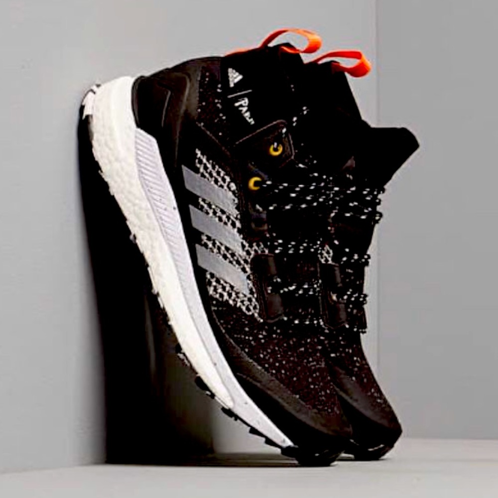 Addidas x Parley Terrex Free Hiker Core Black/Grey Themed Size 7.5